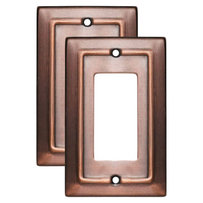 Architectural 1 - Gang Rocker Standard Wall Plate