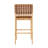 Lingard 29" Seat Height PU Leather Bar Stools With Rubberwood Frame