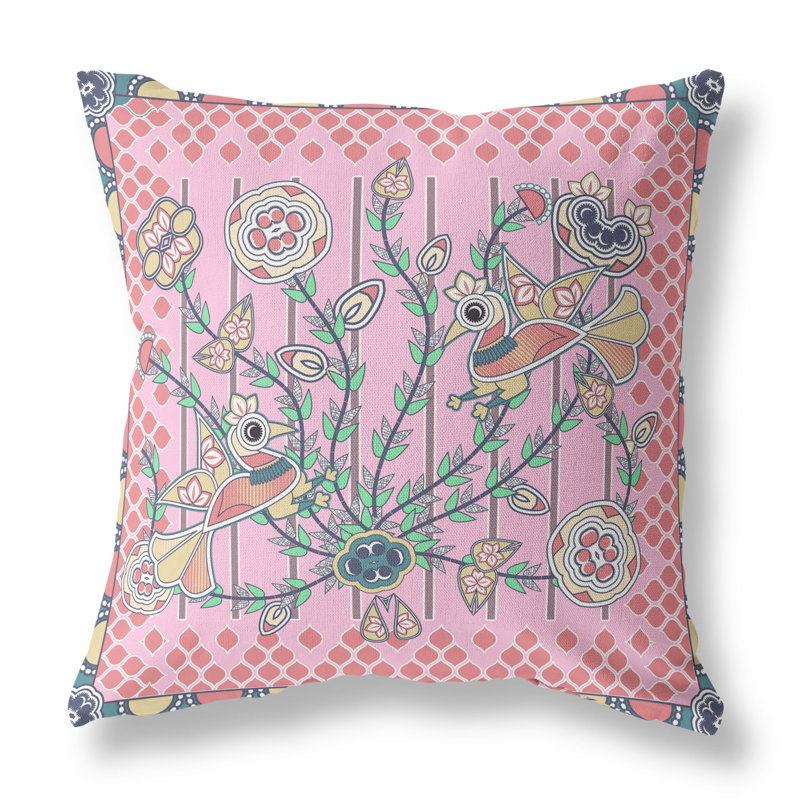 Housse et insert de coussin décoratif en polyester pour l'intérieur et l'extérieur, 26 po x 26 po