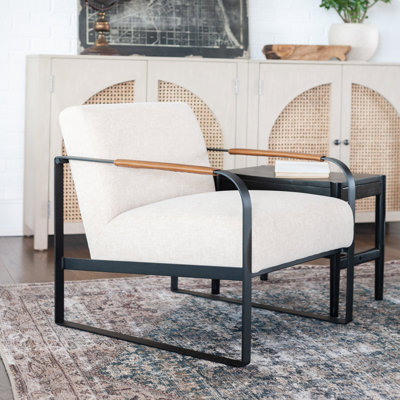 Chaise d'appoint rembourrée