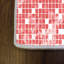 Tapis rose en polyester tissé à la machine Wattsburg Gingham-1804601501