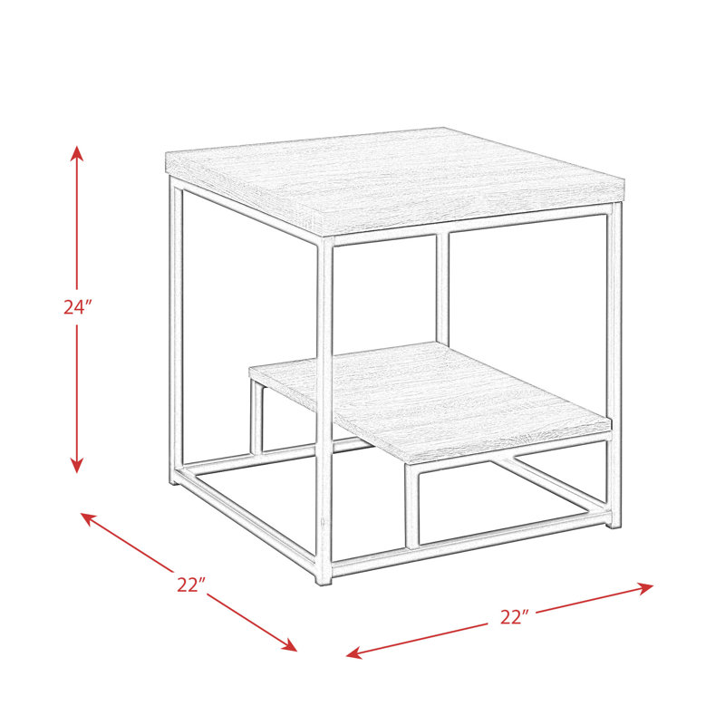Ensemble de tables basses 3 pièces Marksbury