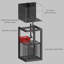 Aquarium moderne en acier inoxydable 10 à 10 gallons-1491943738