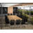 Rectangle 22 Person 80'' L Training Table and Chair Set with Cable Management-86134271