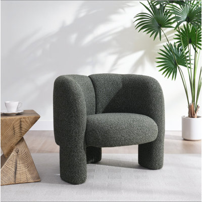 Chaise d'appoint en tweed