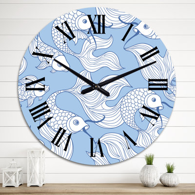 Horloge murale nautique et côtière