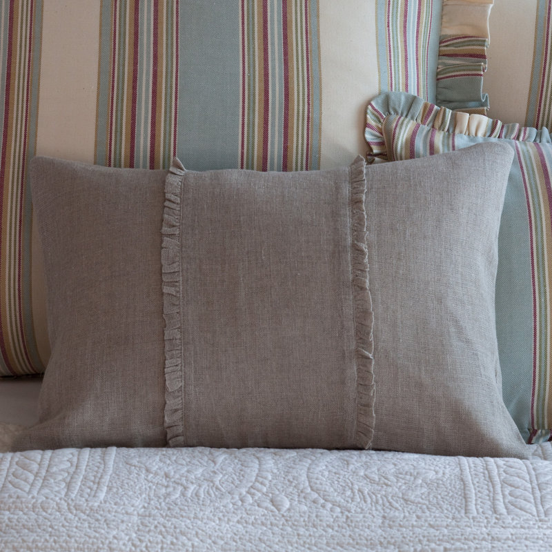 Hampton Linen Sham, Standard, Natural