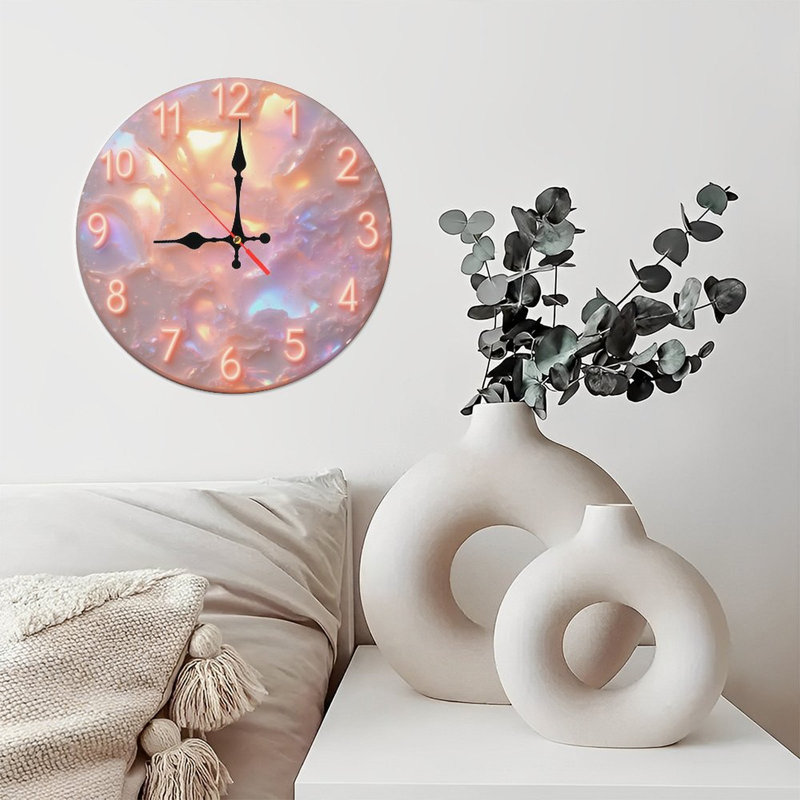 Horloge nacrée