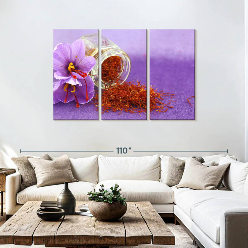 Saffron And Flowers