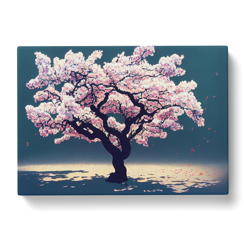 Ethereal Blossom Tree - Wrapped Canvas, 50cm H x 76cm W x 3cm D