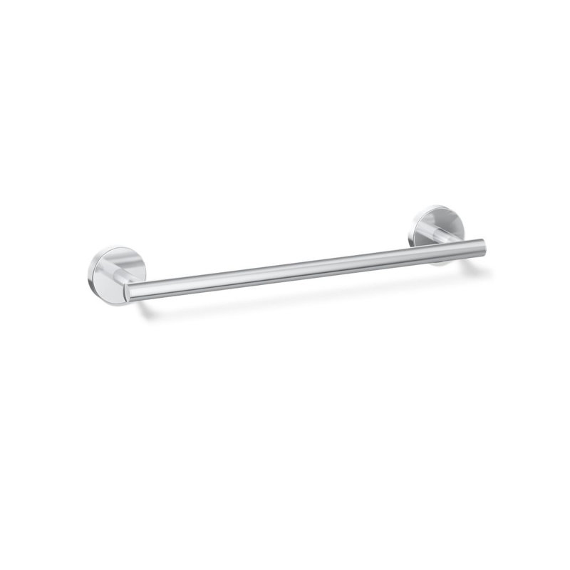 Porte-serviettes mural, H 2 po x l 12 po x P 2,75 po, Chrome poli