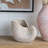 Detailed Nautilus Shell Planter with Textured Beige Finish for Coastal Decor and Versatile Planting