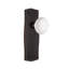 Prairie Plate with White Porcelain Door Knob-415238361-415238365