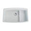 Hydrelia 30 In. Granite Double Bowl Kitchen Sink In White-120129295