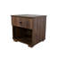 Grand lit tapissier très grand avec 2 tables de chevet de couleur pierre, poids de 81,35 lb, 100%, 87,74 po Profondeur, couleur principale grise