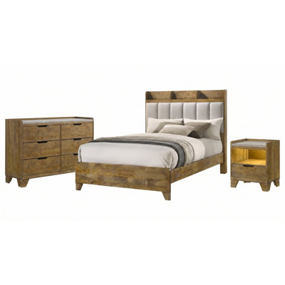 Ensemble de chambre à coucher moderne Oakhaven Whitfield