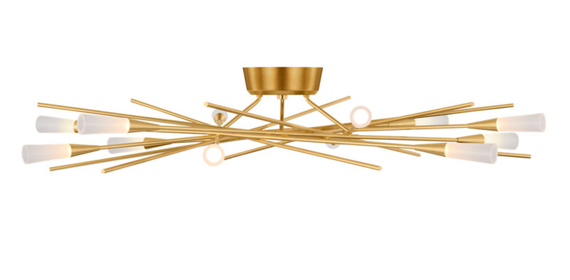 Stellar 12 - Light LED Semi Flush Mount by Chapman & Myers