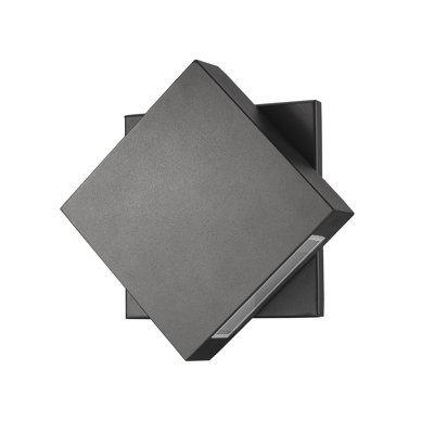 Luminaire de cloison d’extérieur à del 1 ampoule Dahlin
