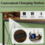 Couch Table With Electrical Outlet,Console Table,Bedside Table