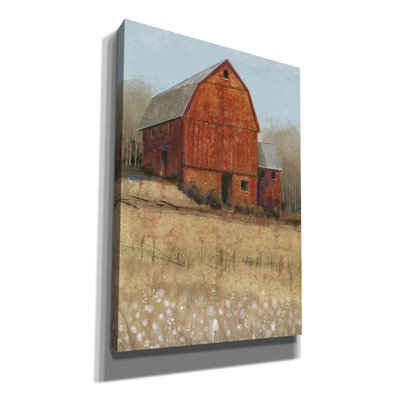 Red Barn View I " Red Barn View I " by Timothy O' Toole Painting Print