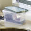 Wham Clip Rectangular Plastic Storage Boxes with Secure Clip Lock Lids Clear/Green Milieu/Stone-555442387-555442396