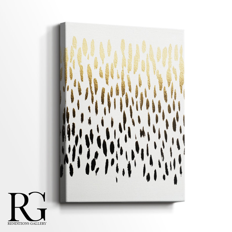 Abstract CCCXCVI Gallery Wrapped Canvas - Ready To Hang, 18" H x 12" W