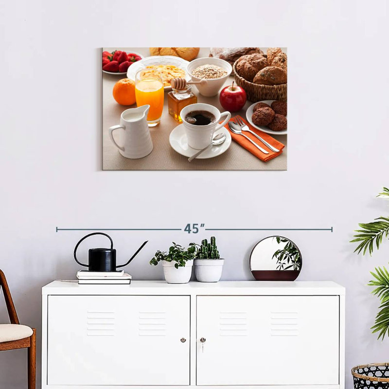 Yarlin Satisfying Breakfast, 20" H x 30" W