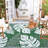 Outdoor Plastic Straw Rug 9x12ft, Waterproof & UV Resistant, Reversible Patio Carpet with Portable Storage Bag & 4 Stakes, Easy-Clean, Non-Slip, Modern Area Mat for RV, Camping – Green-1988007366-1988007367