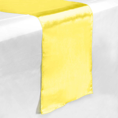 Rectangular Satin Table Runner