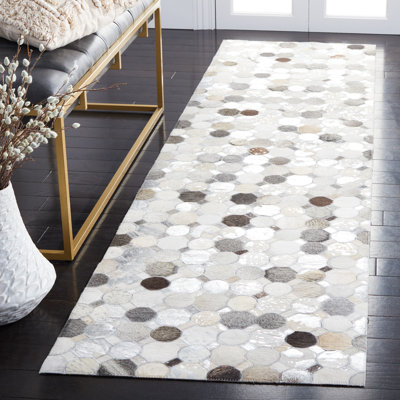 Tapis ivoire / gris Elyas