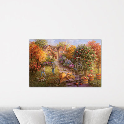 « gathering automne », reproduction d’art sur toile