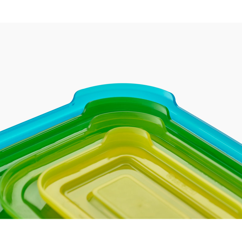 Joseph Joseph Nest 8-Piece Glass Food Storage Containers