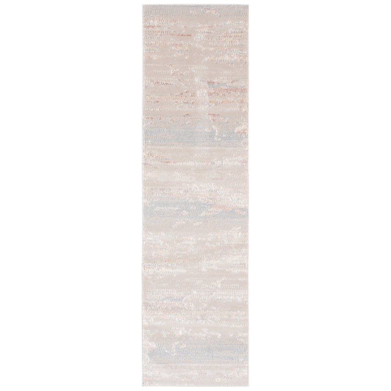 Kionni Performance Performance Abstract Rug, Runner 2'2" x 8'