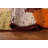 One-of-a-Kind 6'11" x 10' New Age Rectangle Wool Area Rug in Beige and Orange