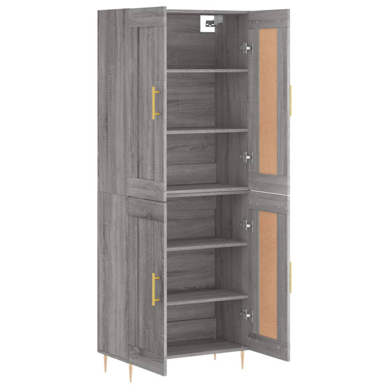 Rimbert 69.5cm Sideboard, Grey Sonoma
