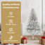  Artificial Pre-lit Christmas Tree Silver PET-269905569
