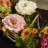 Centre de table mixte dans un vase