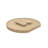 Rev-A-Shelf Natural Wood D-Shape Lazy Susan for Corner Base Cabinets with Swivel Bearing-29100002
