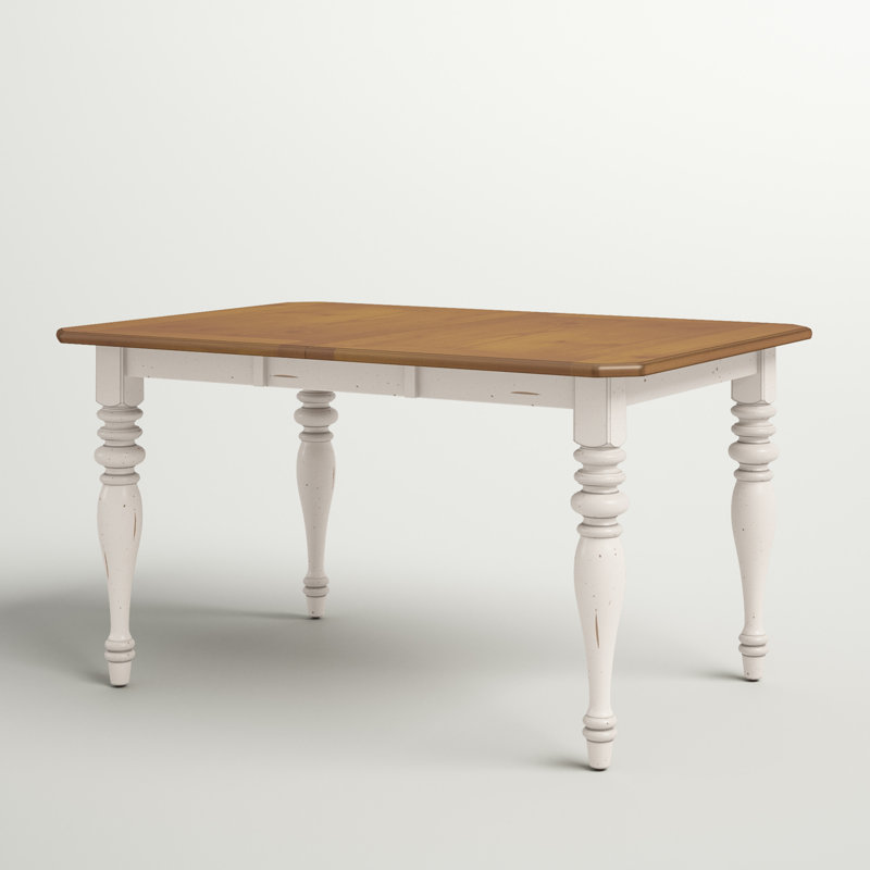 Quinta Extendable Dining Table, Bisque