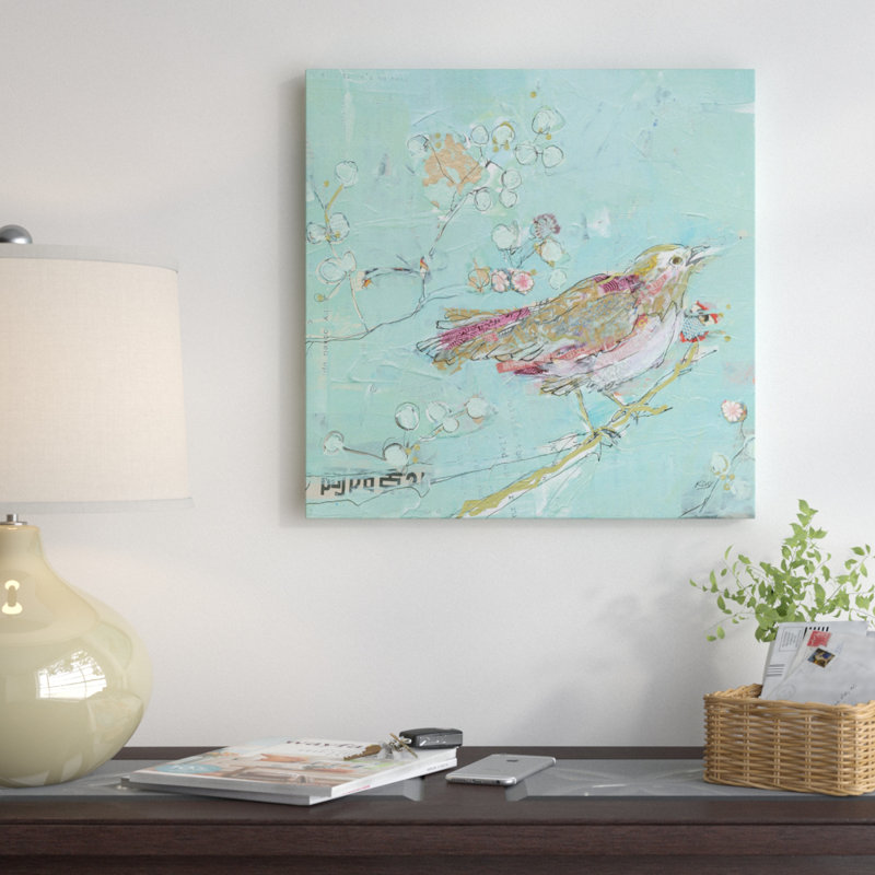 «Birds of a Feather», reproduction d'art sur toile, H 48 po x l 48 po x P 1,5 po, Toile tendue, Pas de tapis