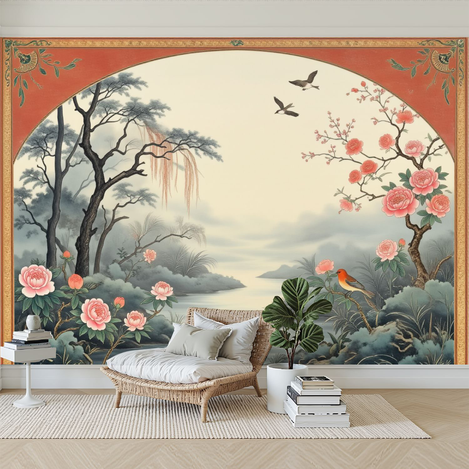 Red Barrel Studio Peel and Stick Wallpaper 144" W x 100" H Modern Self ...