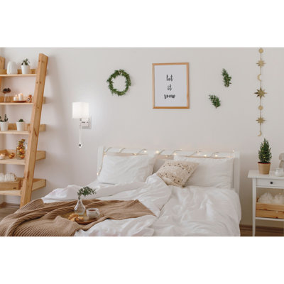 Lizbeth 1-Light Dimmable Steel Wallchiere