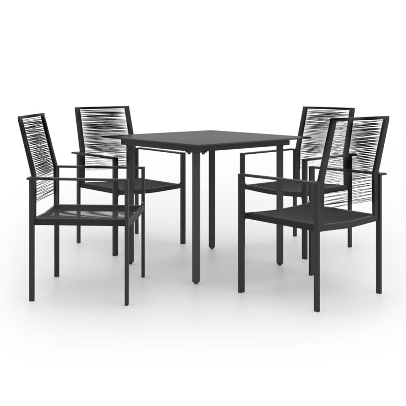 Braith 4 - Person Patio Dining Set with Square Table