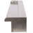 Waterfall Spillway Fountain with Sleek 23.6-Inch Silver Finish Stainless Steel Design
