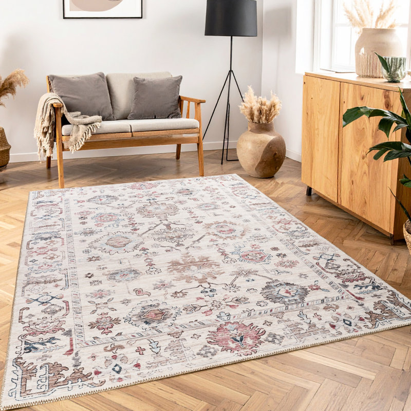 Tapis multicolore 9 pi 2 po X 12 6 po, teinture, pour la maison, conception classique, velours doux, 100%,