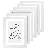 Picture Frame - Set of 6 with Mat-79322730
