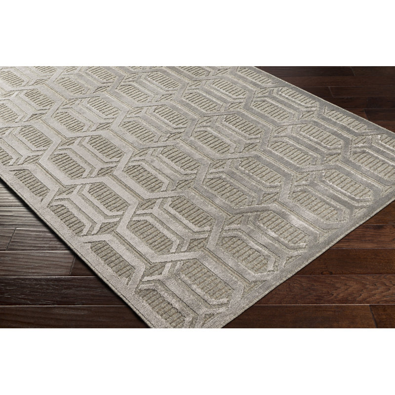 Rodier Geometric Indoor Rug, Rectangle 2' x 3'