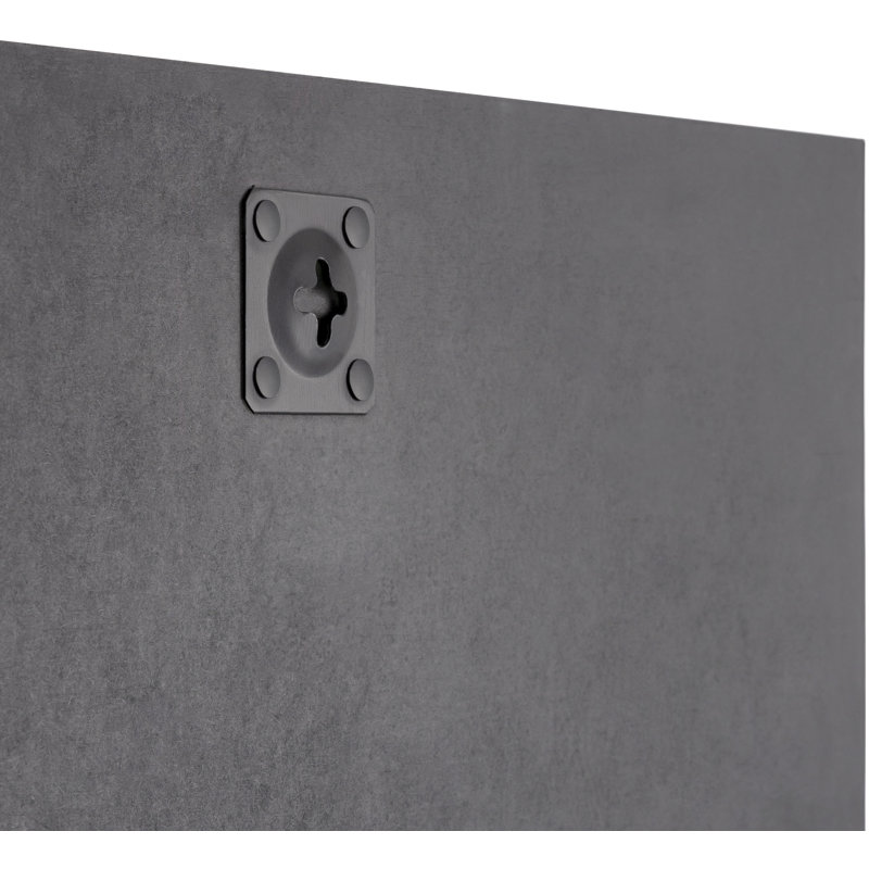 Keeshia Mirror Flat Wall Mirror, 24" x 24"