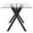 Benard 6 - Person Glass Top Double Pedestal Dining Set-1716104925-1716104922