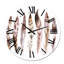 Horloge murale bohème et éclectique-60280828